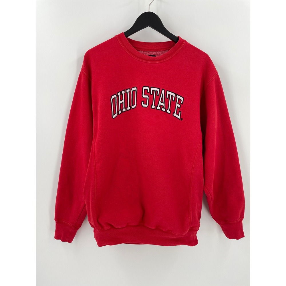 Steve & Barrys Ohio State University Crewneck Sweatshirt Red Mens M Womens L